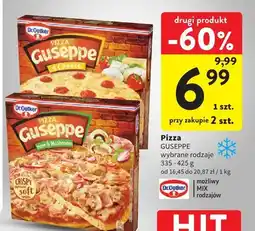 Intermarche Pizza Guseppe wybrane rodzaje oferta
