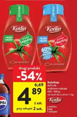Intermarche Ketchup wybrane rodzaje oferta