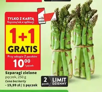 Szparagi zielone pęczek