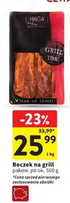 Intermarche Boczek na grill pakow. po ok oferta
