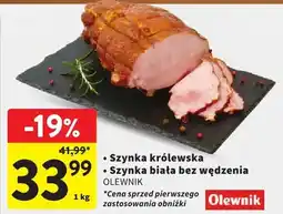 Intermarche Szynka biała bez wędzenia oferta