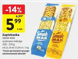 Intermarche Zapiekanka wybrane rodzaje oferta