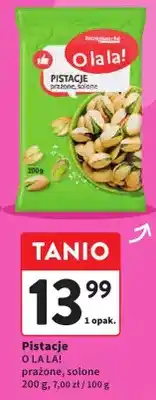 Intermarche Pistacje prażone, solone oferta