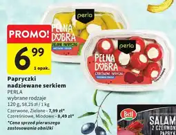 Intermarche Papryczki nadziewane serkiem Perla wybrane rodzaje oferta