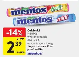 Intermarche Cukierki wybrane rodzaje oferta