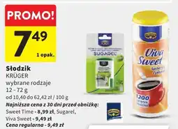 Intermarche Słodzik wybrane rodzaje oferta