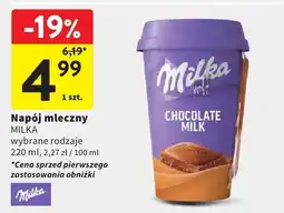 Intermarche Napój mleczny Milka wybrane rodzaje oferta
