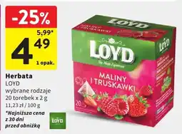 Intermarche Herbata wybrane rodzaje oferta