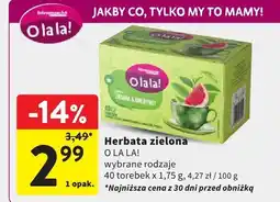 Intermarche Herbata zielona oferta