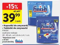 Intermarche Kapsułki do zmywarki, tabletki do zmywarki wybrane rodzaje oferta
