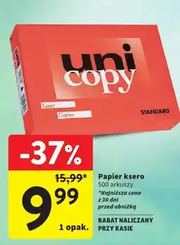 Intermarche Papier ksero 500 arkuszy oferta
