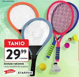 Intermarche Zestaw rakietek trzy modele do wyboru oferta
