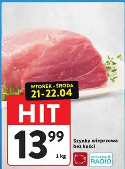 Intermarche Szynka wieprzowa bez kości oferta