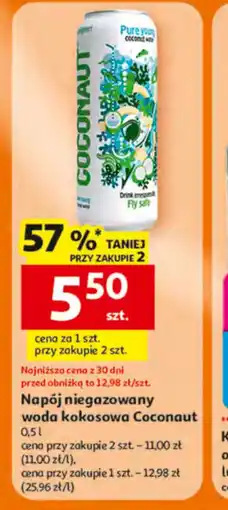 Auchan Coconaut woda kokosowa oferta