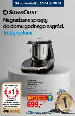 Lidl Termorobot MC Compact z Wi-Fi, 1050W oferta