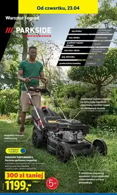 Lidl Kosiarka spalinowa z napędem oferta