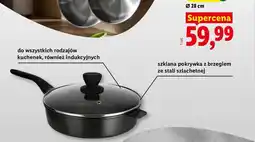 Lidl Patelnia ze stali szlachetnej Ø 28 cm oferta