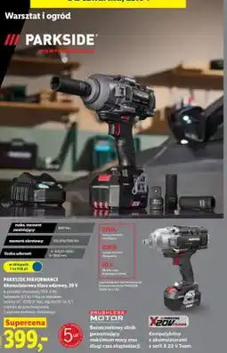 Lidl Akumulatorowy klucz udarowy 20V oferta