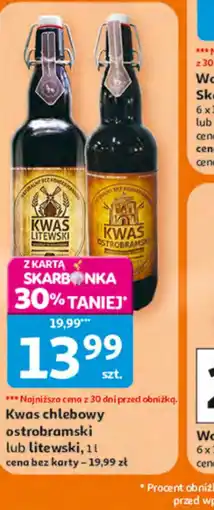 Auchan Kwas chlebowy oferta