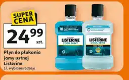 Auchan Listerine płyn do płukania jamy ustnej oferta