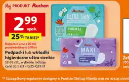 Auchan Auchan podpaski ultra cienkie oferta