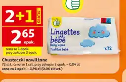 Auchan Chusteczki nawilżane oferta