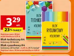 Auchan Blok techniczny / rysunkowy A4 oferta