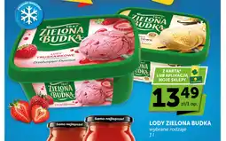 Groszek Lody zielona budka oferta