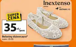 Auchan Baleriny dziewczęce Inextenso oferta