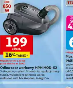 Auchan Odkurzacz workowy MPM MOD-52 oferta