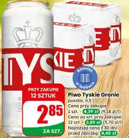 Dino Piwo Tyskie Gronie oferta
