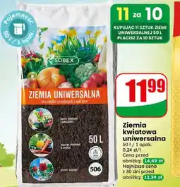 Dino Ziemia kwiatowa uniwersalna 50 l / 1 opak oferta