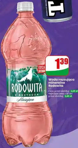 Dino Woda musująca mineralna Rodowita oferta