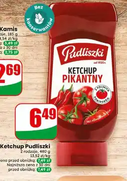 Dino Ketchup Pudliszki oferta