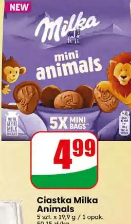 Dino Ciastka Milka Animals oferta