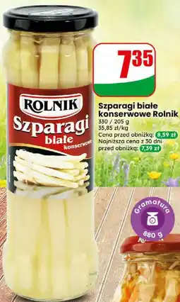 Dino Szparagi białe konserwowe Rolnik oferta