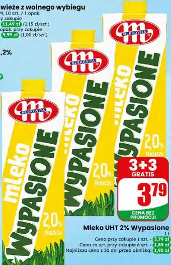 Dino Mleko UHT 2% Wypasione oferta