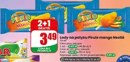 Dino Lody na patyku Pirulo mango Nestlé oferta