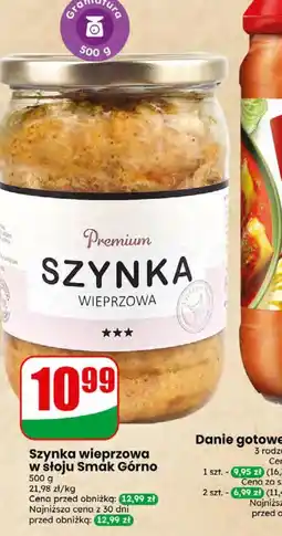 Dino Szynka wieprzowa w słoju Smak Górno oferta