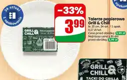 Dino Talerze papierowe Grill & Chill oferta