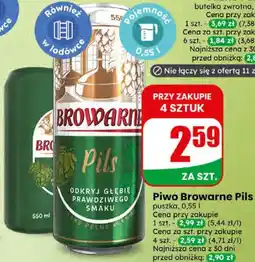 Dino Piwo Browarne Pils oferta