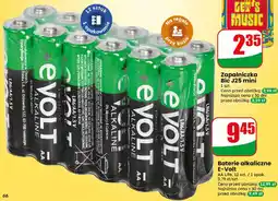 Dino Baterie alkaliczne E-Volt AA LR6, 12 szt. / 1 opak oferta