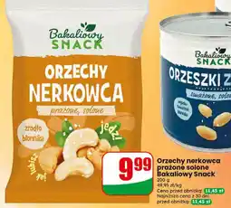 Dino Orzechy nerkowca prażone solone Bakaliowy Snack oferta