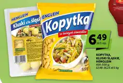 Groszek Kopytka, kluski śląskie henglein oferta