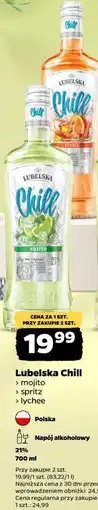 Netto Lubelska Chill mojito spritz lychee oferta