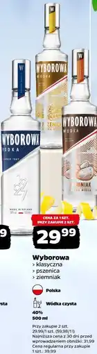 Netto Wyborowa klasyczna pszenica ziemniak oferta