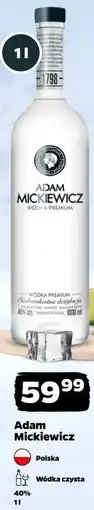 Netto Wódka czysta Adam Mickiewicz oferta