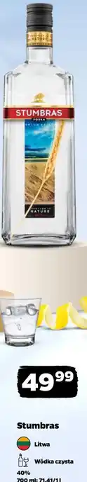 Netto Wódka czysta Stumbras oferta