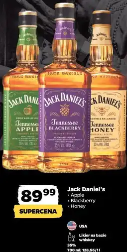 Netto Jack Daniel's Apple, Blackberry, Honey oferta