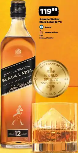 Netto Johnnie Walker Black Label 12 YO oferta